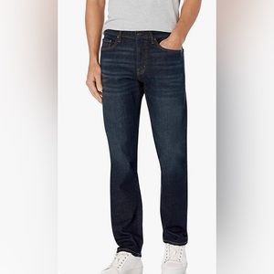 Buffalo David Bitton Men’s Jackson-X Straight Stretch Blue Denim Jeans (32/32)